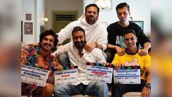 Akshay Kumar-Rohit Shetty's Sooryavanshi to reportedly feature Ajay Devgn's Singham, Ranveer Singh's Simmba