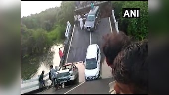 Bridge in Gujarat's Junagadh collapses due to incessant rains; several feared to be trapped, no deaths reported