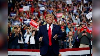 Donald Trump tries to turn impeachment probe into campaign asset during rally in Minneapolis; attacks rival Joe Biden, son Hunter