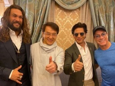 Shah Rukh Khan, Jason Momoa, Jackie Chan, Jean-Claude Van Damme get together for 'Superhuman Sunday' in Saudi Arabia Shah Rukh Khan, Jason Momoa, Jackie Chan, Jean-Claude Van Damme get together for 'Superhuman Sunday' in Saudi Arabia