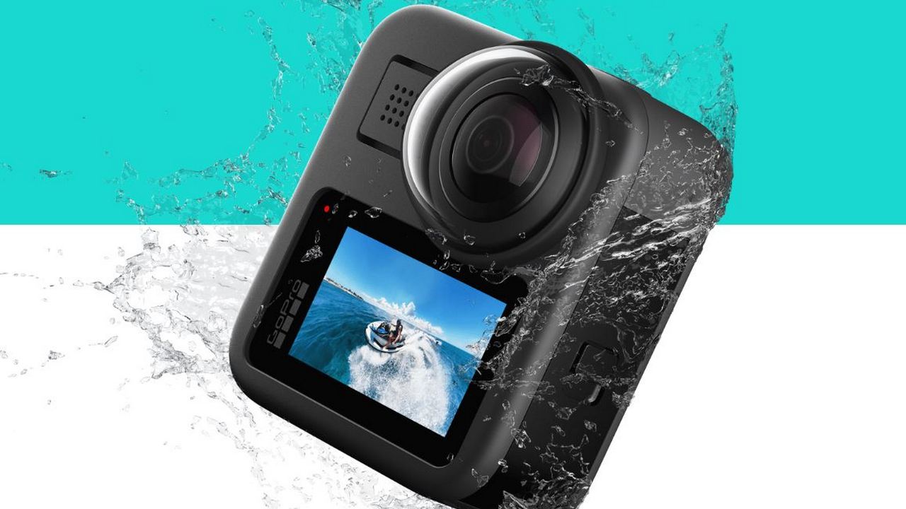 GoPro MAX is water resistant up to 5 metres. Image: GoPro