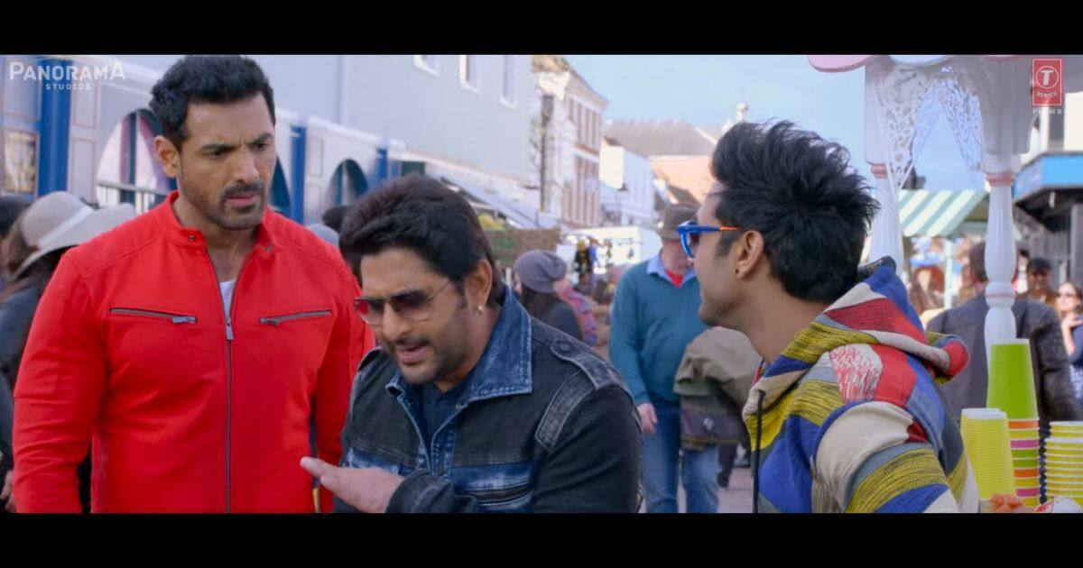 Still from Pagalpanti trailer. Image from YouTube