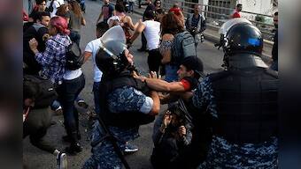 Lebanese prime minister Saad Hariri quits amid anti-government protests; move plunges Beirut into deeper turmoil