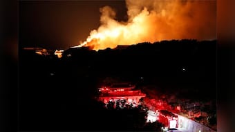 Fire engulfs Japan's Shuri Castle; blaze brought under control after spreading to more than 51,667 square feet of complex
