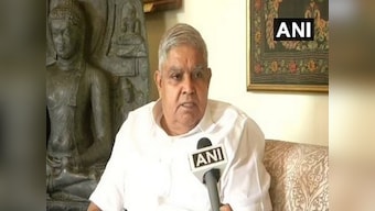 Vice President-elect Jagdeep Dhankhar visits Raj Ghat ahead of swearing in