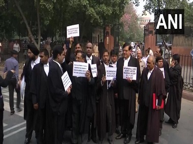 Two lawyers attempt suicide outside Delhi's Rohini court; Bar Council chief assures requisite action against guilty Two lawyers attempt suicide outside Delhi's Rohini court; Bar Council chief assures requisite action against guilty