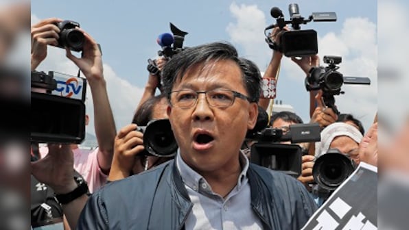 Hong Kong protests: Pro-Beijing lawmaker Junius Ho stabbed while campaigning, assailant arrested