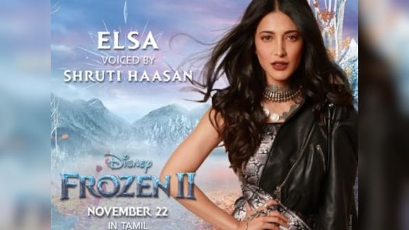 Frozen 2: Shruti Haasan to voice, sing three songs for Selena Gomez's Elsa in Tamil version of Disney animated film