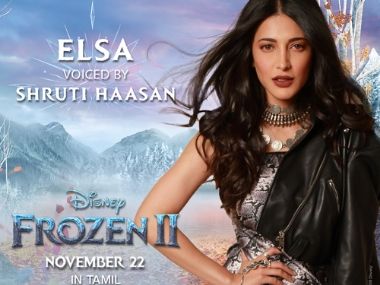 Frozen 2: Shruti Haasan to voice, sing three songs for Selena Gomez's Elsa in Tamil version of Disney animated film Frozen 2: Shruti Haasan to voice, sing three songs for Selena Gomez's Elsa in Tamil version of Disney animated film