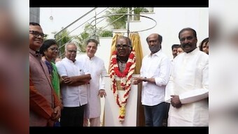 Rajinikanth, Kamal Haasan unveil their mentor and noted director K Balachander’s statue in Chennai
