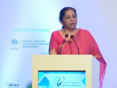 Nirmala Sitharaman says Centre to form about 10,000 farmer produce organisations; urges state govts to push for eNAM, dismantle APMCs Nirmala Sitharaman says Centre to form about 10,000 farmer produce organisations; urges state govts to push for eNAM, dismantle APMCs