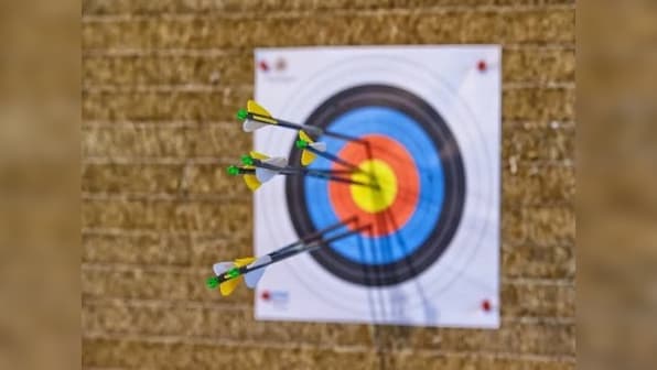 Right feathers and perfect environmental conditions are critical to winning in archery