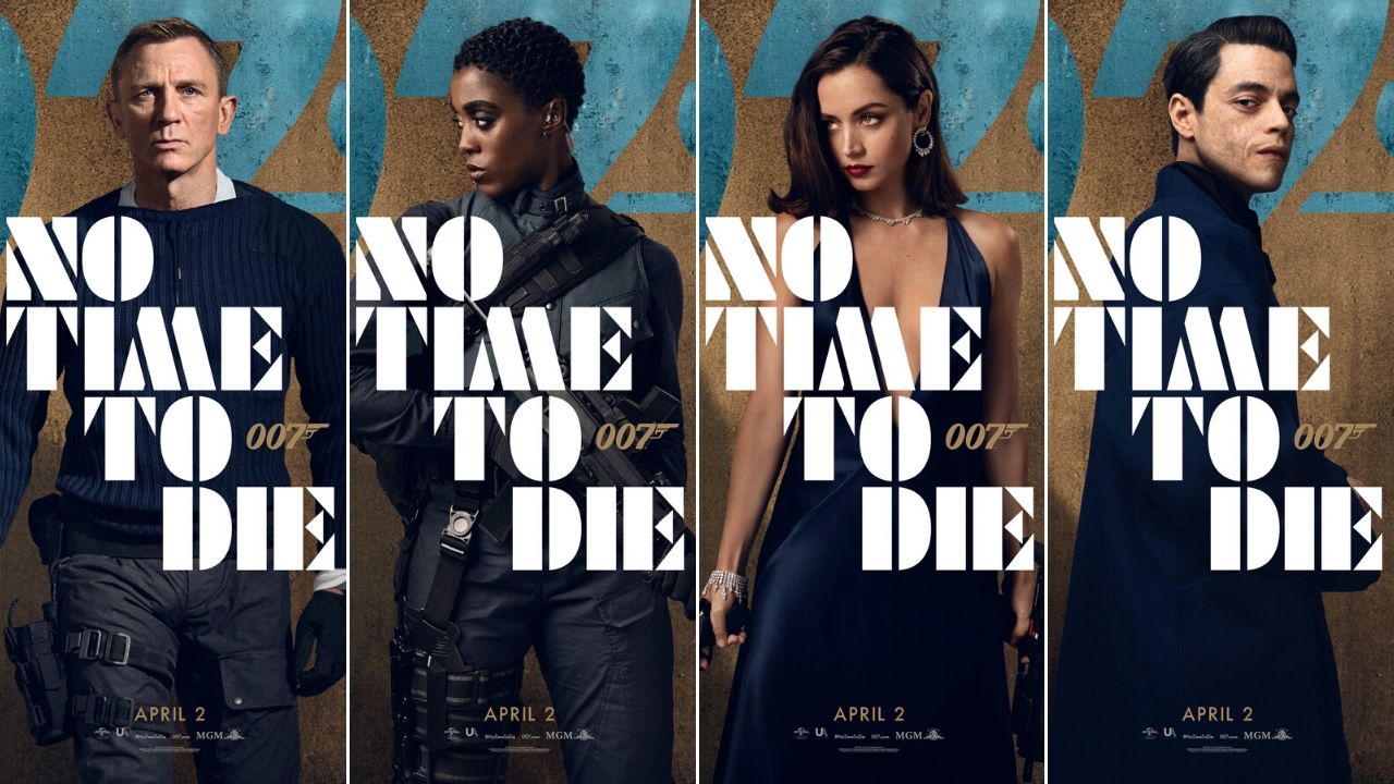 No Time To Die: Character posters of 25th James Bond film reveal ...
