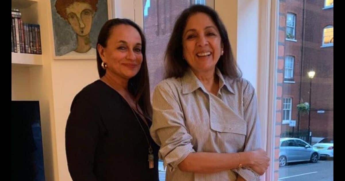 Soni Razdan (left) and Neena Gupta. Image from Twitter