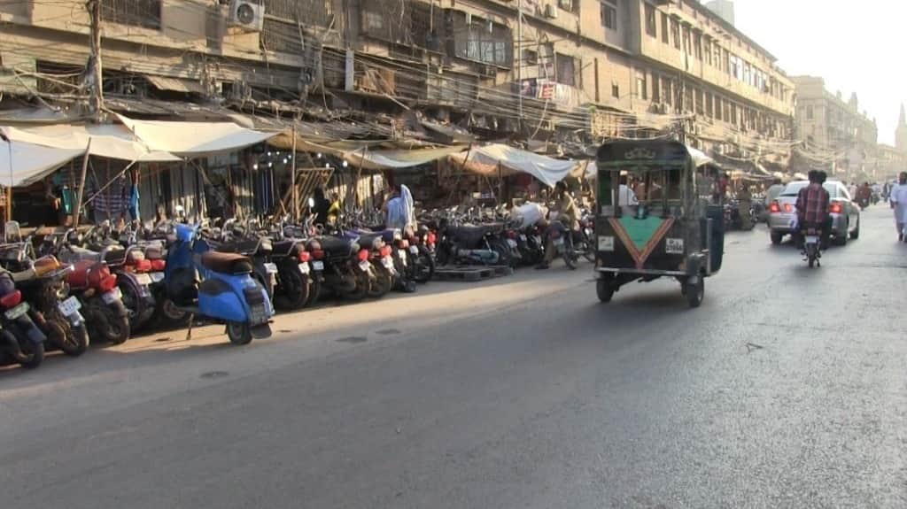 The biggest challenge for Pakistan is its number of motorcycles and three wheelers. — Photo by Zofeen T Ebrahim