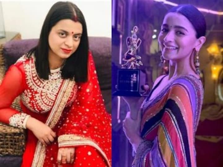 Rangoli Chandel accuses Alia Bhatt of award-fixing after actress walks out with Best Actress trophy before ceremony