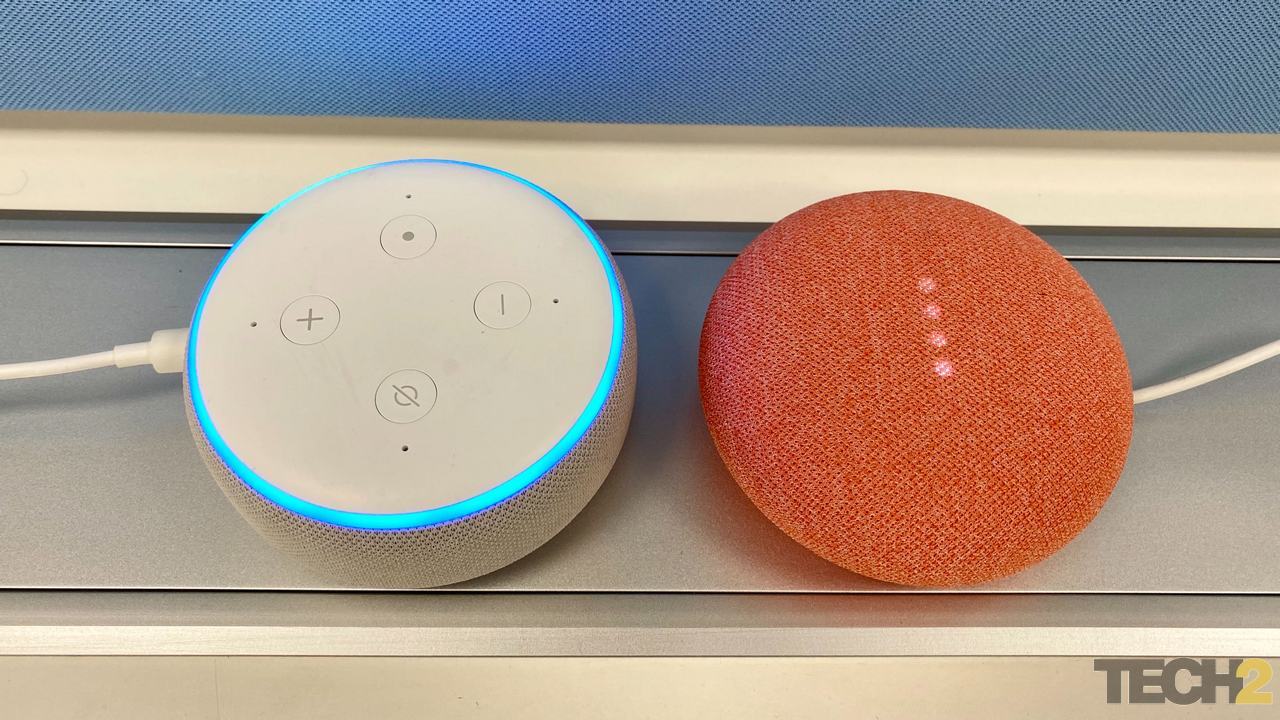 Google Nest Mini vs Amazon Echo Dot Clock: Battle of the entry-level smart speakers Google Nest Mini vs Amazon Echo Dot Clock: Battle of the entry-level smart speakers