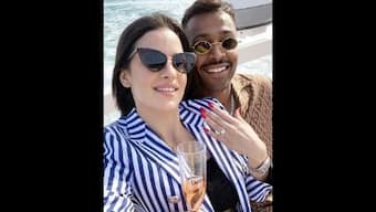 Hardik Pandya announces engagement to Serbian actor Natasa Stankovic on New Year's Day