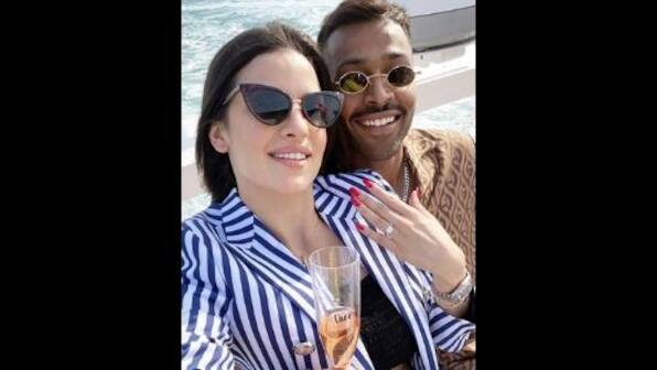 Hardik Pandya announces engagement to Serbian actor Natasa Stankovic on New Year's Day