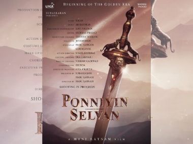 First poster from Mani Ratnam's Ponniyin Selvan unveiled; lyricist Vairamuthu's name absent from list of crew members First poster from Mani Ratnam's Ponniyin Selvan unveiled; lyricist Vairamuthu's name absent from list of crew members
