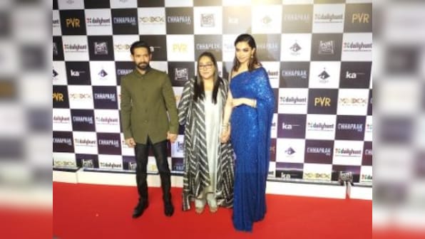 Deepika Padukone, Ranveer Singh, Anurag Kashyap, Javed Akhtar, Bhumi Pednekar, Rekha attend premiere of Chhapaak
