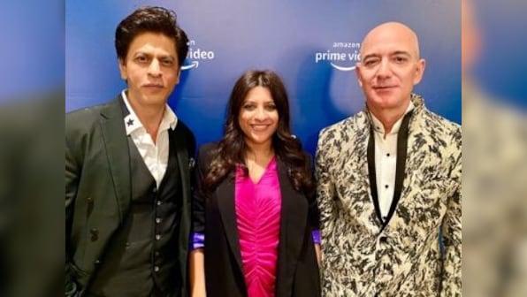 Jeff Bezos meets Bollywood at event organised by Amazon Prime Video; Shah Rukh Khan, Zoya Akhtar in attendance