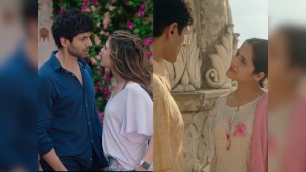 Love Aaj Kal trailer, featuring Sara Ali Khan, Kartik Aaryan, traces changing definition of romance through decades