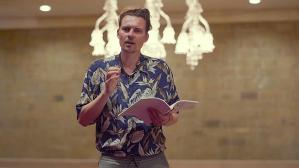 Watch: Spoken word poet Jurczok 1001's verses take on the media, politics and fake news
