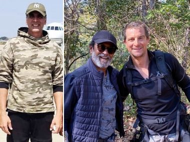 After Rajinikanth, Akshay Kumar arrives in Mysuru to shoot for Bear Grylls' adventure show Into The Wild After Rajinikanth, Akshay Kumar arrives in Mysuru to shoot for Bear Grylls' adventure show Into The Wild
