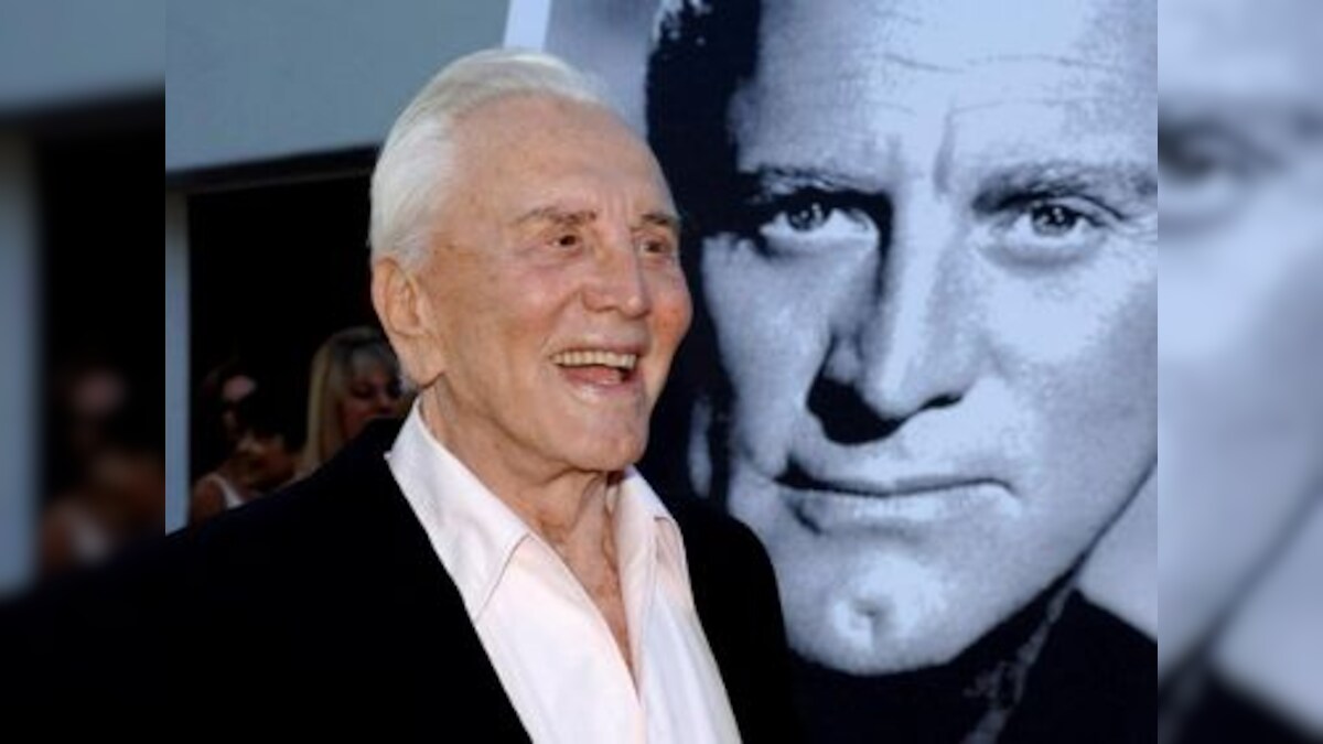 Kirk Douglas, legendary Hollywood actor and star of Spartacus, Lust for