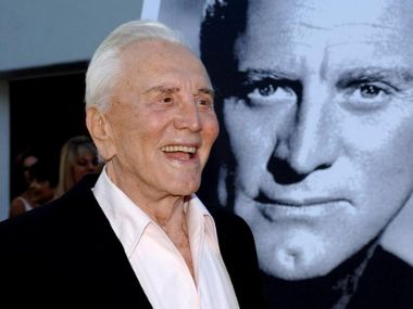 Kirk Douglas, legendary Hollywood actor and star of Spartacus, Lust for