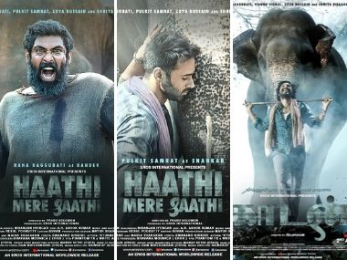 Rana Daggubati's triligual film Haathi Mere Saathi to release on 2 April; new posters from wildlife drama unveiled Rana Daggubati's triligual film Haathi Mere Saathi to release on 2 April; new posters from wildlife drama unveiled