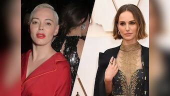 Natalie Portman responds to Rose McGowan's criticism of her Oscars ensemble that it wasn't 'brave' enough
