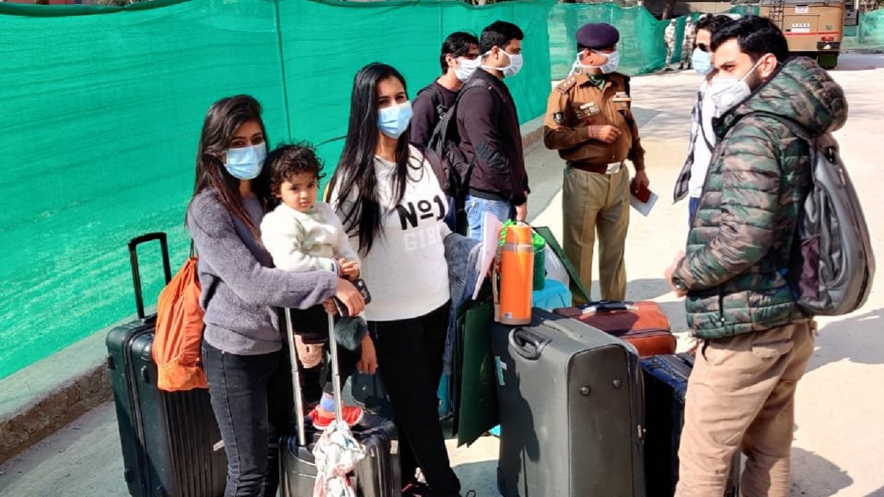 Mumbai girl stuck on 'floating Wuhan' cruise ship, along with 118 other Indians, returns aboard special AI flight Mumbai girl stuck on 'floating Wuhan' cruise ship, along with 118 other Indians, returns aboard special AI flight