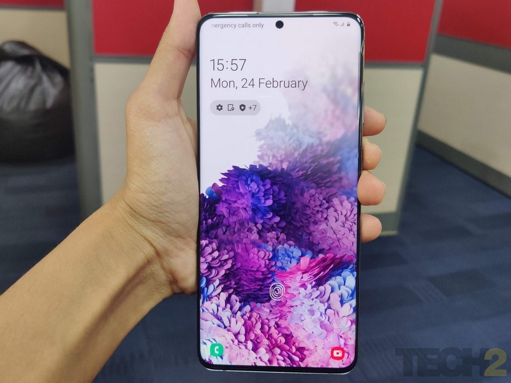 Samsung Galaxy S20 Plus first impressions: Premium design with an equally  premium price-Tech News , Firstpost