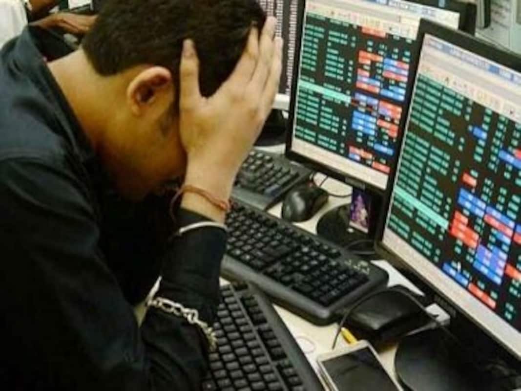 bloodbath on d-street: sensex nosedives over 2,200 points, nifty below 10,500-mark on global equity rout, sinking oil prices; ongc plunges over 14%-business news , firstpost