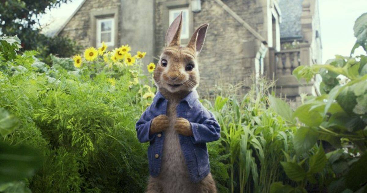 Still from Peter Rabbit 2. Image from Twitter