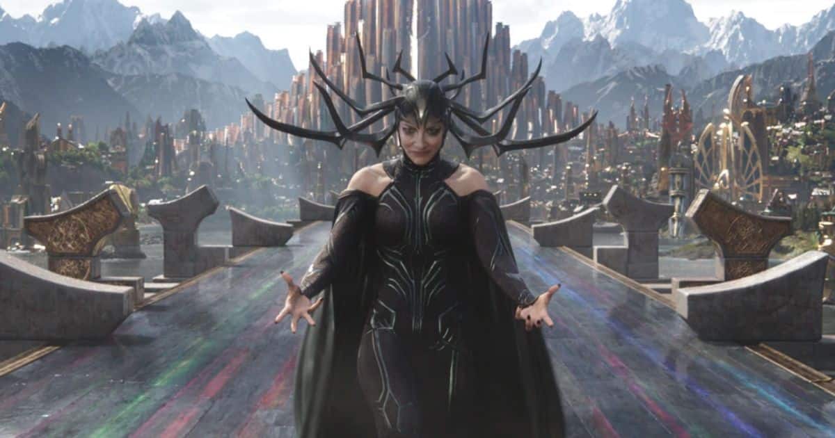 Cate Blanchett as Hela in Thor: Ragnarok