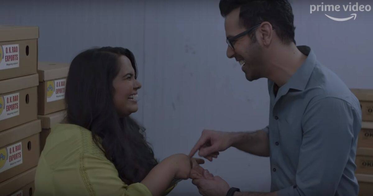 Still from Pushpavalli season 2 trailer. Left : Sumukhi Suresh with Manish Anand
