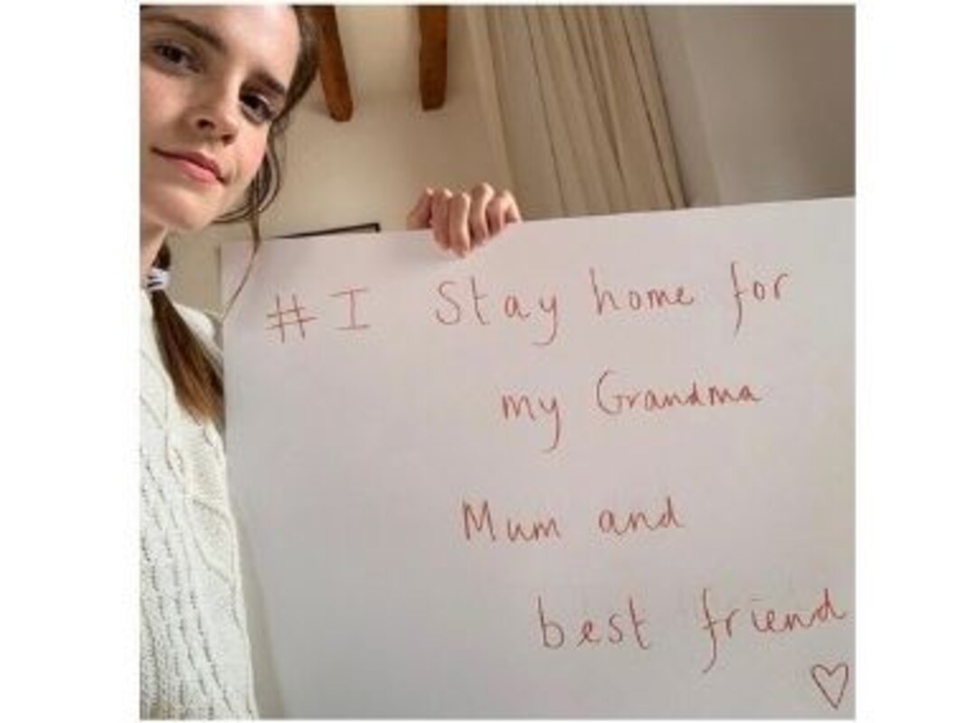 Coronavirus Outbreak Emma Watson Takes Up Istayhomefor Challenge For Her Grandma Mum And Best Friend Health News Firstpost Coronavirus Outbreak Emma Watson Takes Up Istayhomefor Challenge For Her Grandma Mum And Best Friend Health News Firstpost