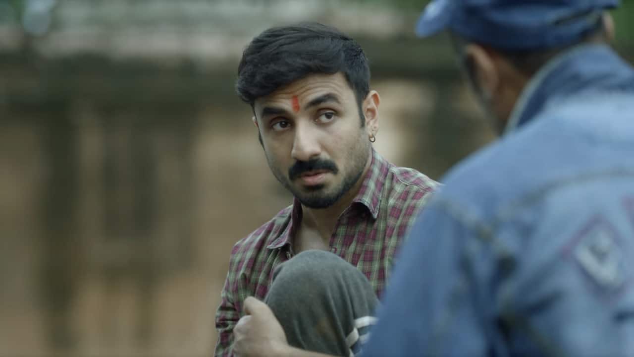 Vir Das and Ranvir Shorey in a still from Hasmukh. YouTube