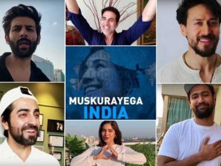 Coronavirus Outbreak: Akshay Kumar, Taapsee Pannu, others unite for song Muskurayega India to boost public morale