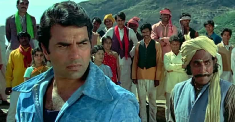 A still from Sholay