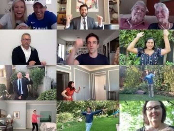 John Krasinski, Steve Carell, The Office cast reunite to surprise newlyweds on YouTube show Some Good News
