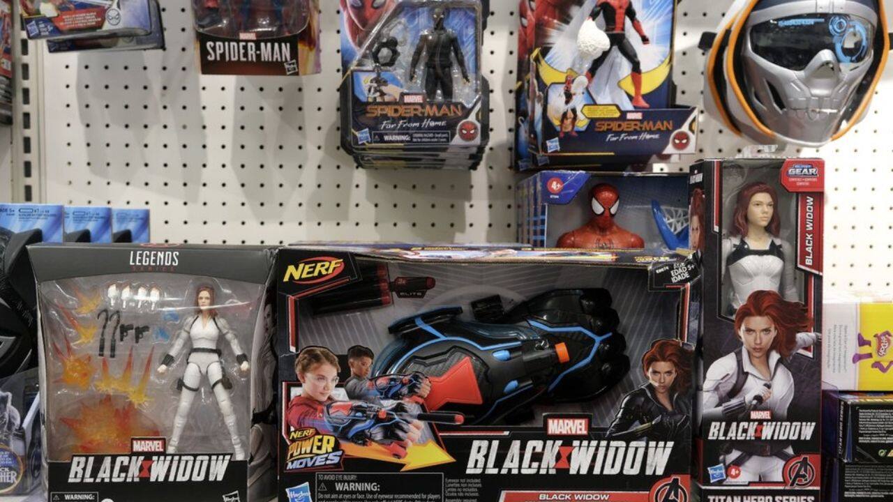 Black Widow, Mulan themed- toys hit the stands. AP