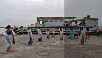 Coronavirus outbreak: Assam's boat clinics conduct door-to-door surveillance on saporis