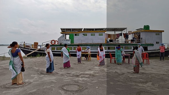 Coronavirus outbreak: Assam's boat clinics conduct door-to-door surveillance on saporis