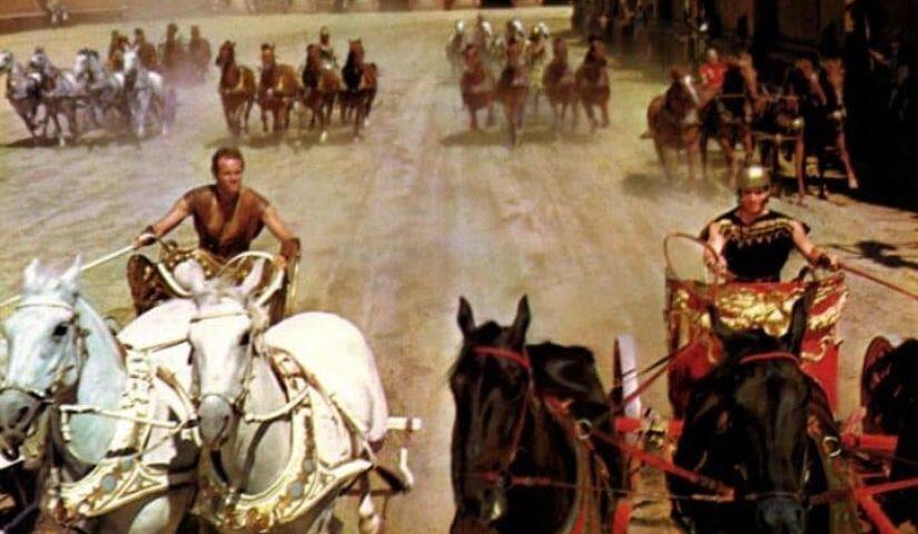 A still from Ben Hur.