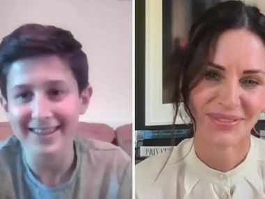 Coronavirus Outbreak: Courteney Cox surprises teenager fan after his Friends-themed bar mitzvah gets cancelled Coronavirus Outbreak: Courteney Cox surprises teenager fan after his Friends-themed bar mitzvah gets cancelled