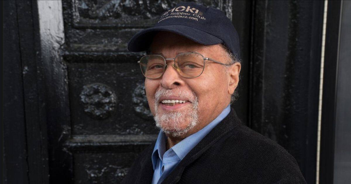 Musician Jimmy Cobb poses for the release of his album ‘This I Dig of You’ in New York City. Image via AP